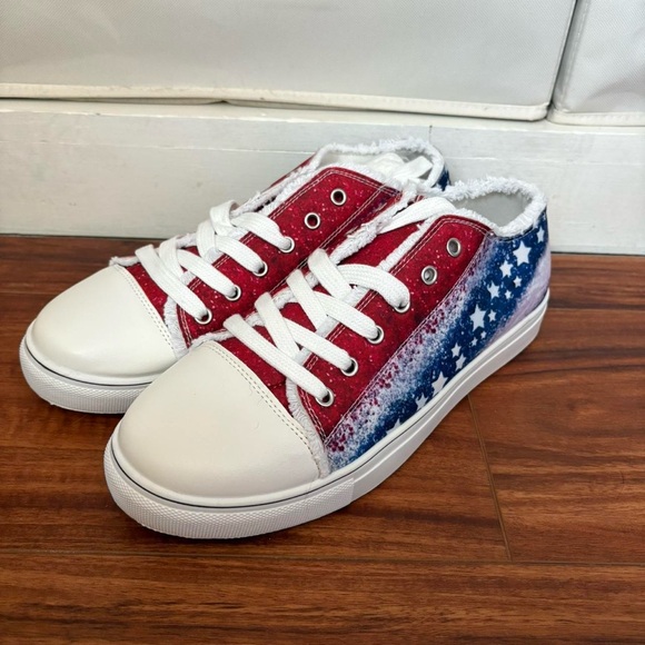 American Flag Sneakers - Picture 1 of 5